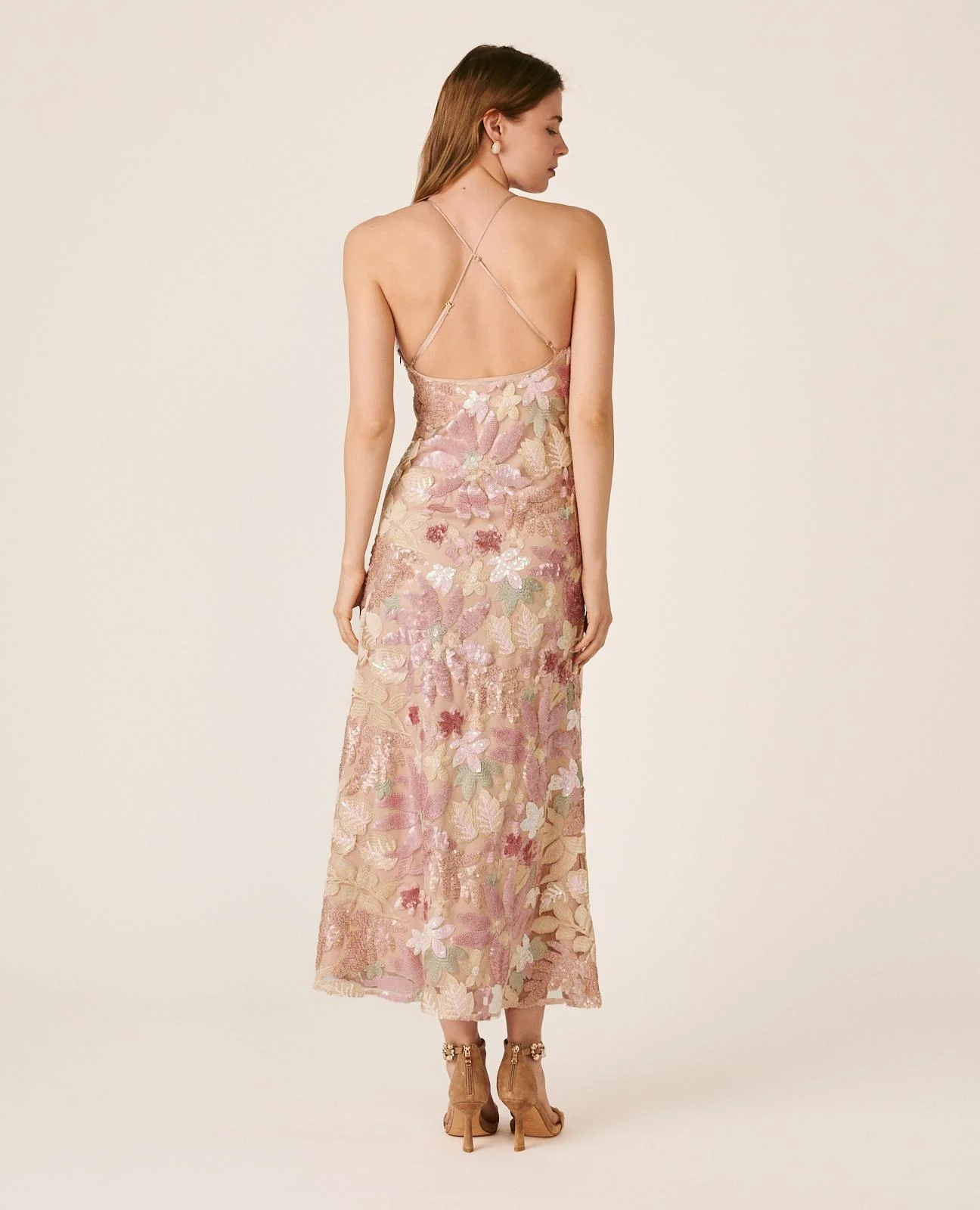 VESTIDO MIDI LENTEJUELAS - Image 6