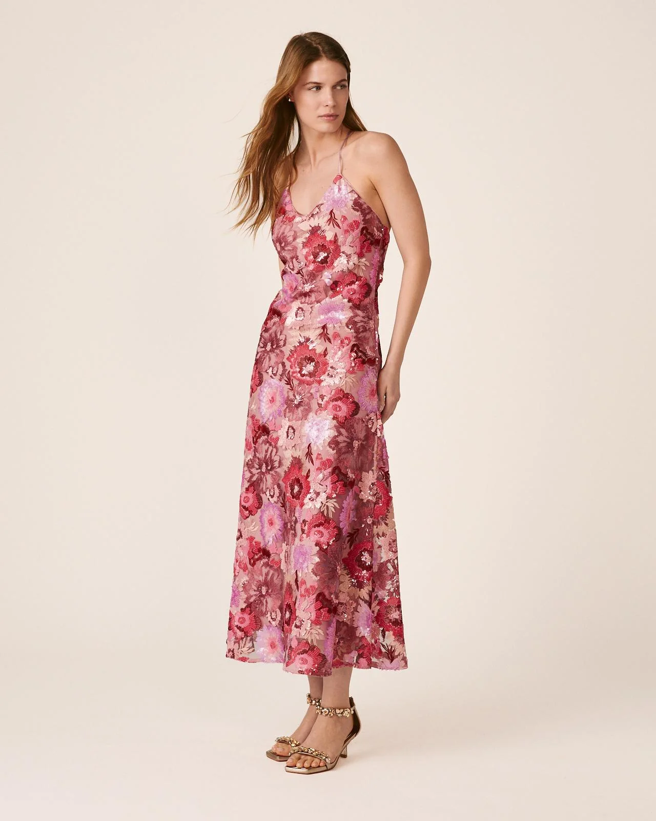 VESTIDO MIDI LENTEJUELAS - Image 6