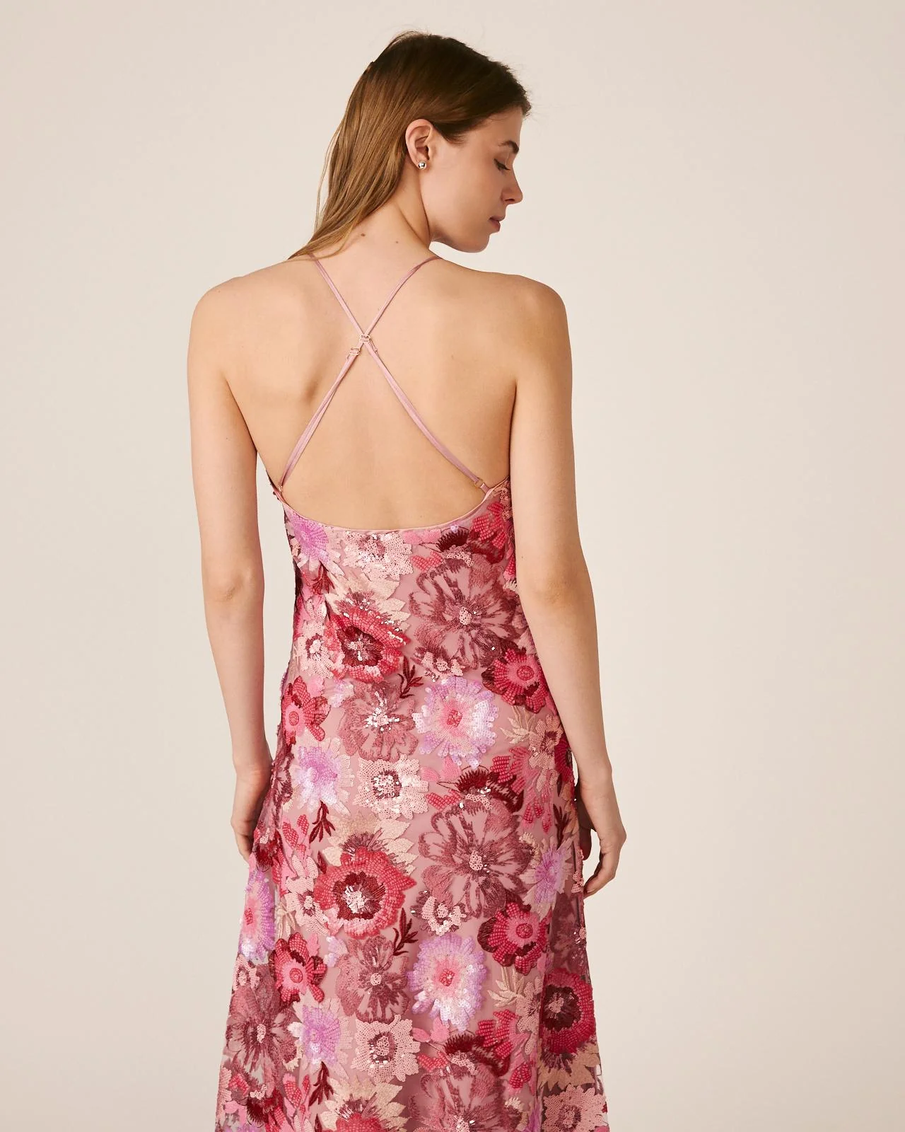 VESTIDO MIDI LENTEJUELAS - Image 8