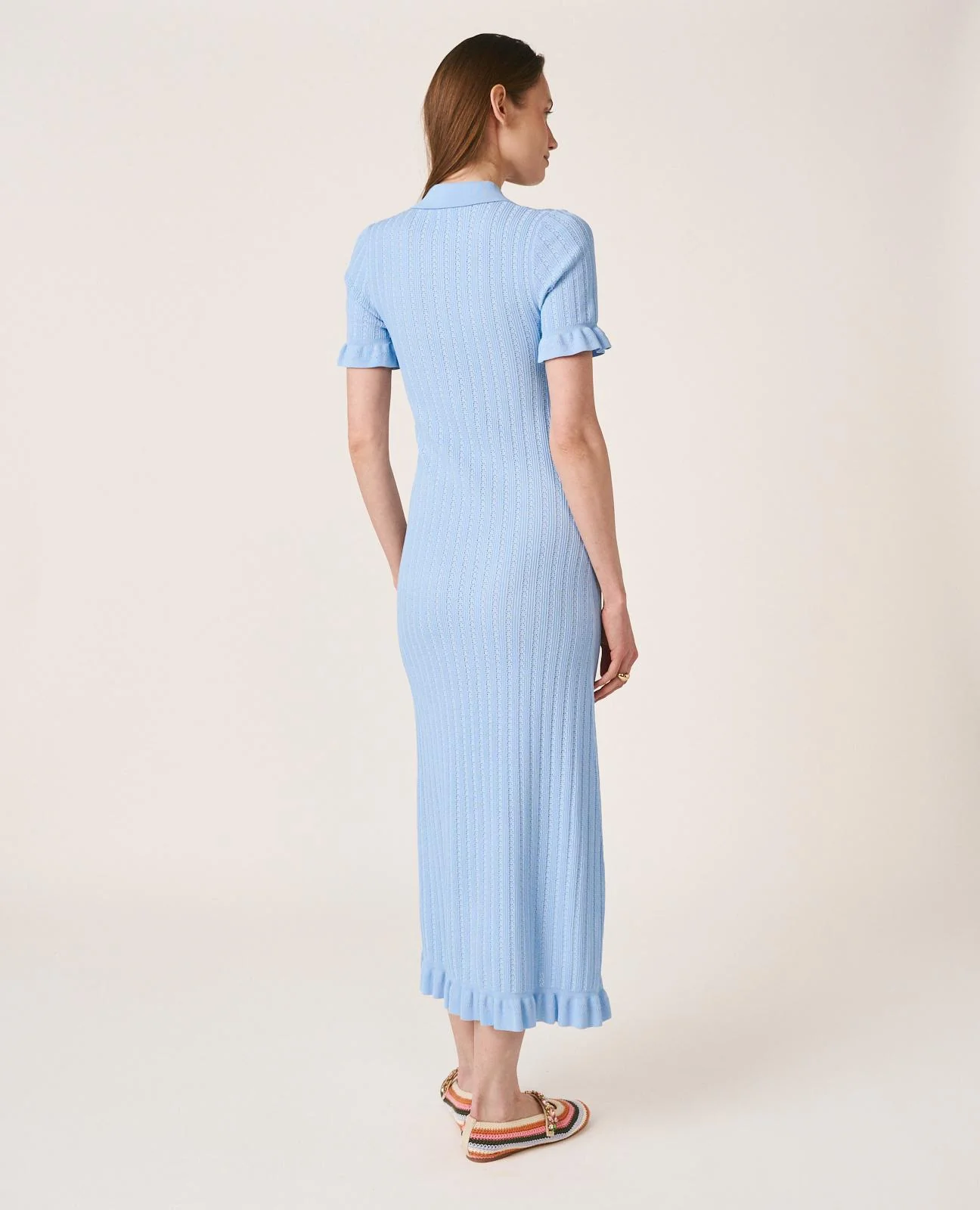 VESTIDO MIDI PUNTO - Image 6