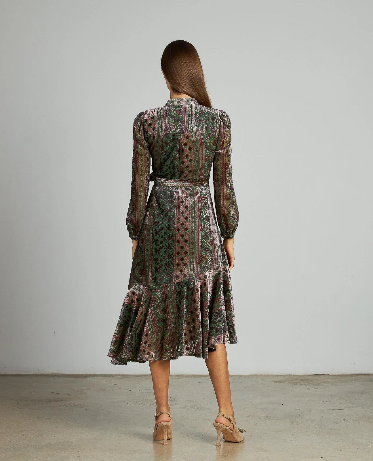 VESTIDO MIDI TERCIOPELO - Image 7