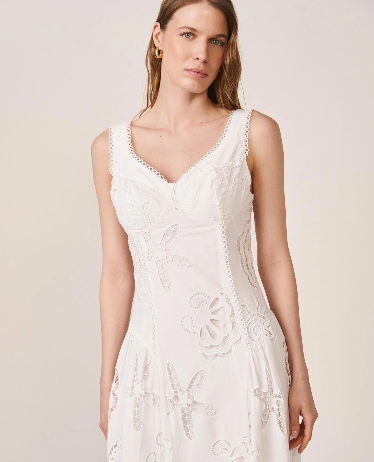 VESTIDO MIDI TIRANTES - Image 2