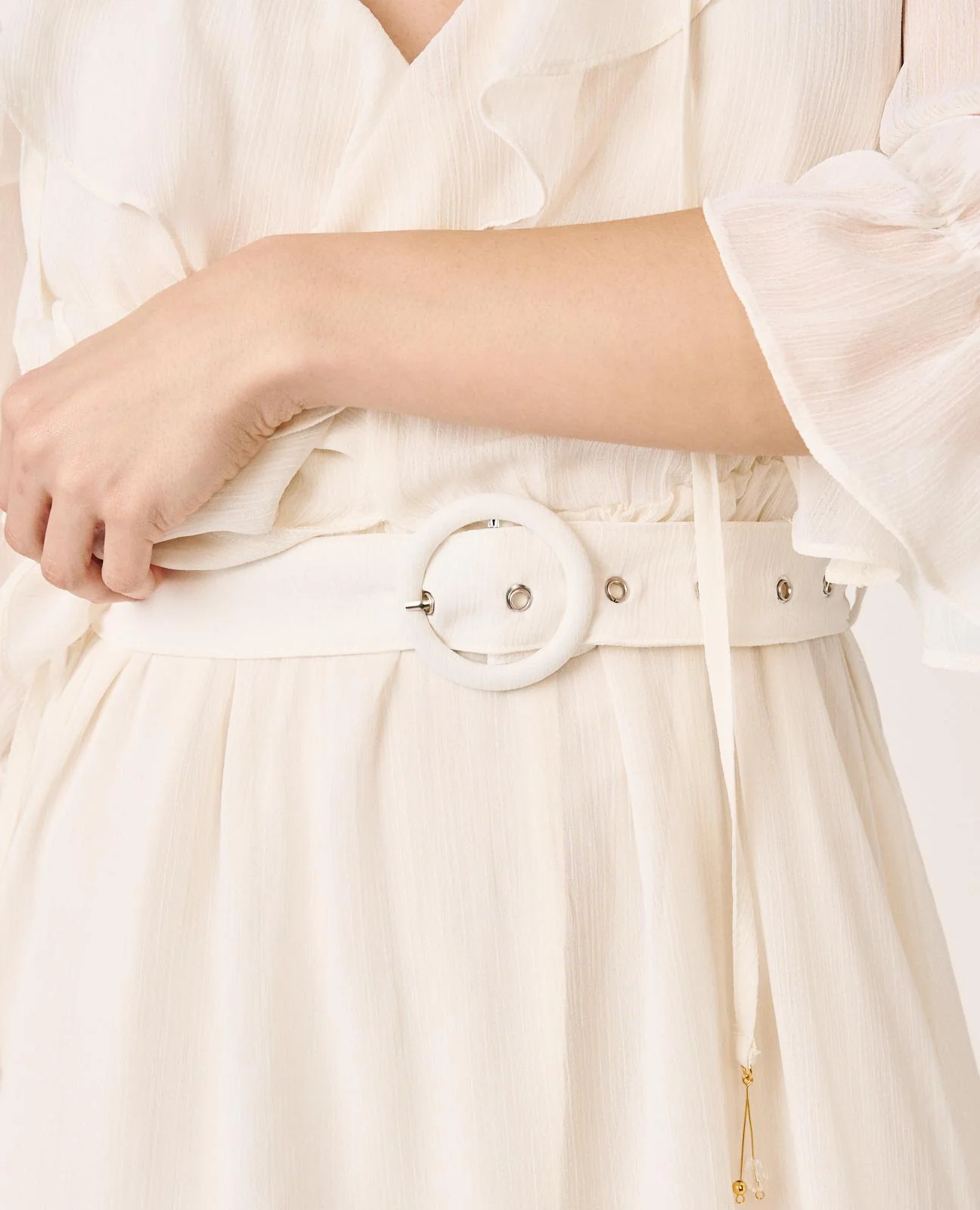 VESTIDO MIDI VOLANTES - Image 5