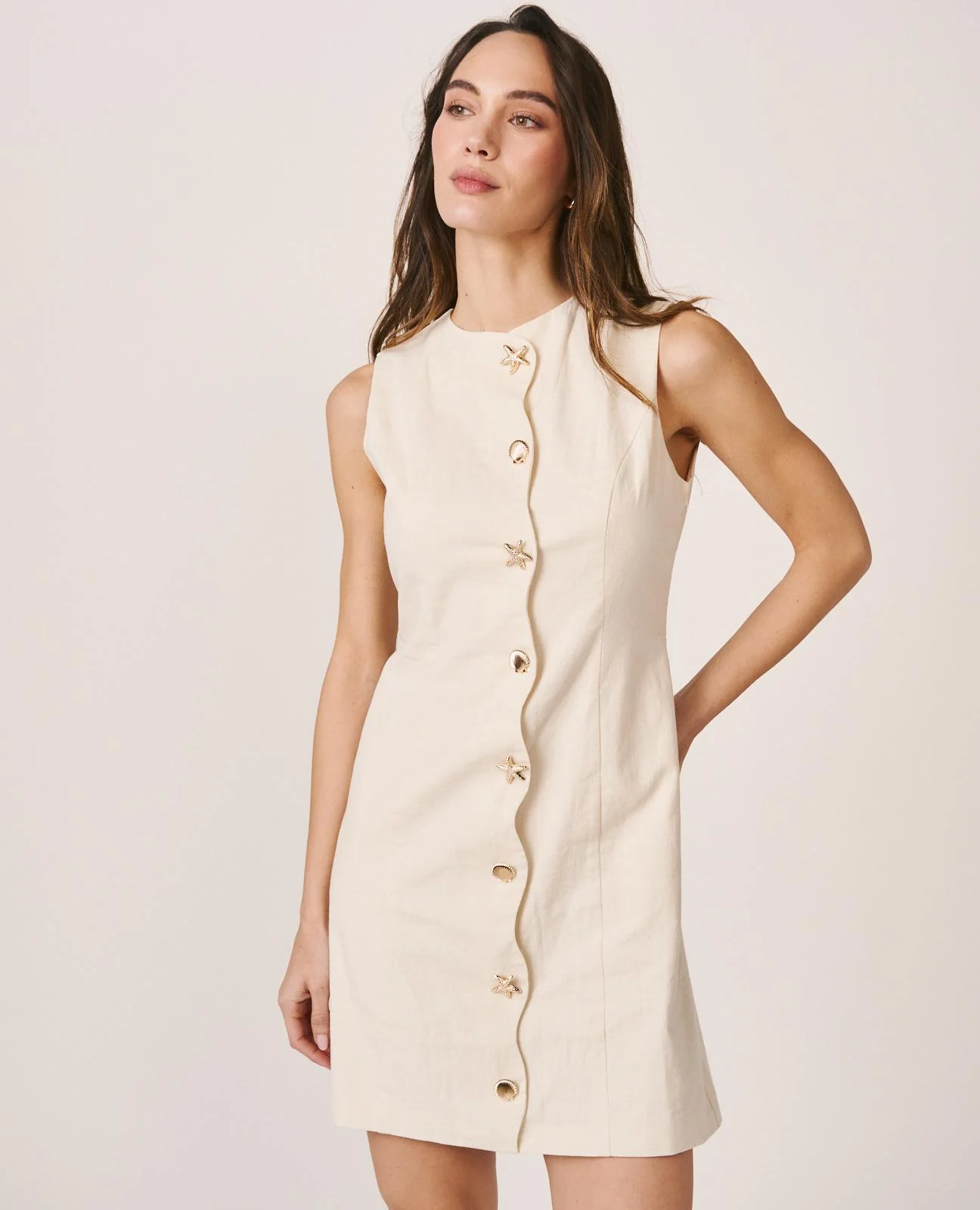 VESTIDO MINI LISO - Image 4