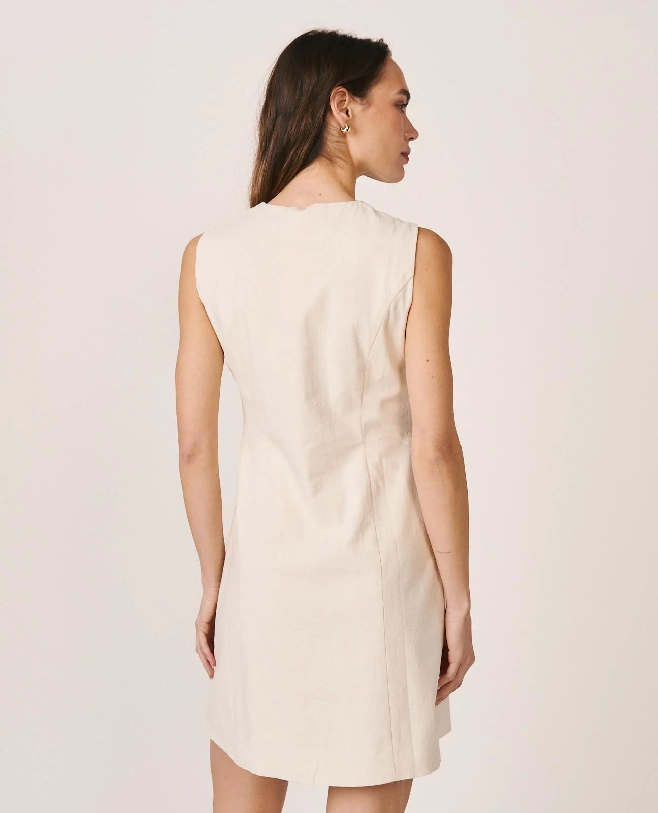 VESTIDO MINI LISO - Image 6