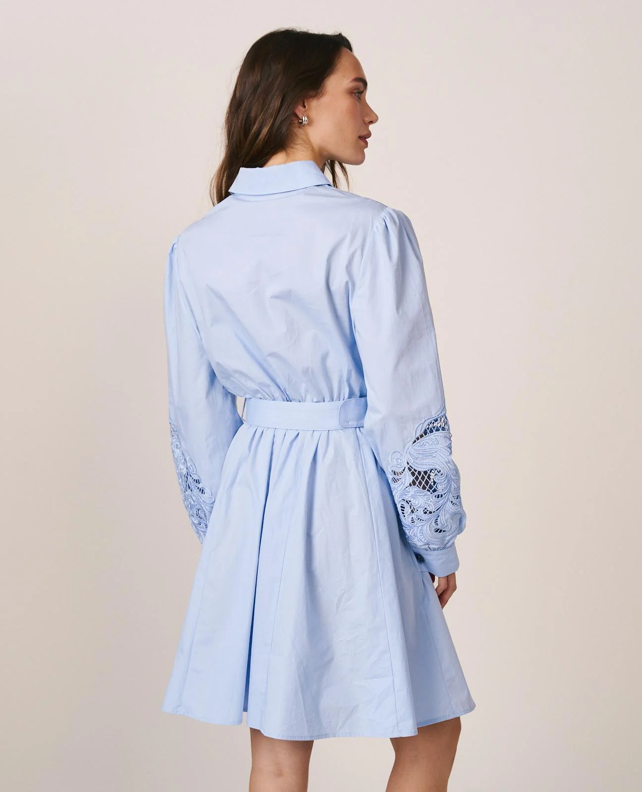 VESTIDO POPELÍN ALGODÓN - Image 7