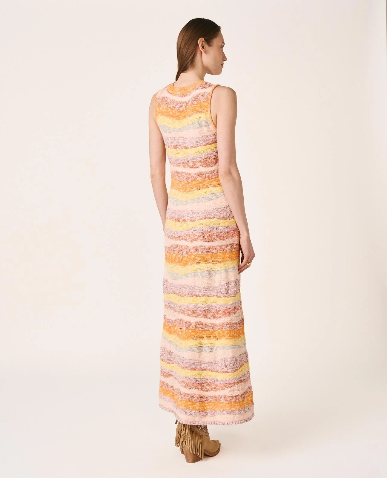 VESTIDO PUNTO MIDI - Image 8