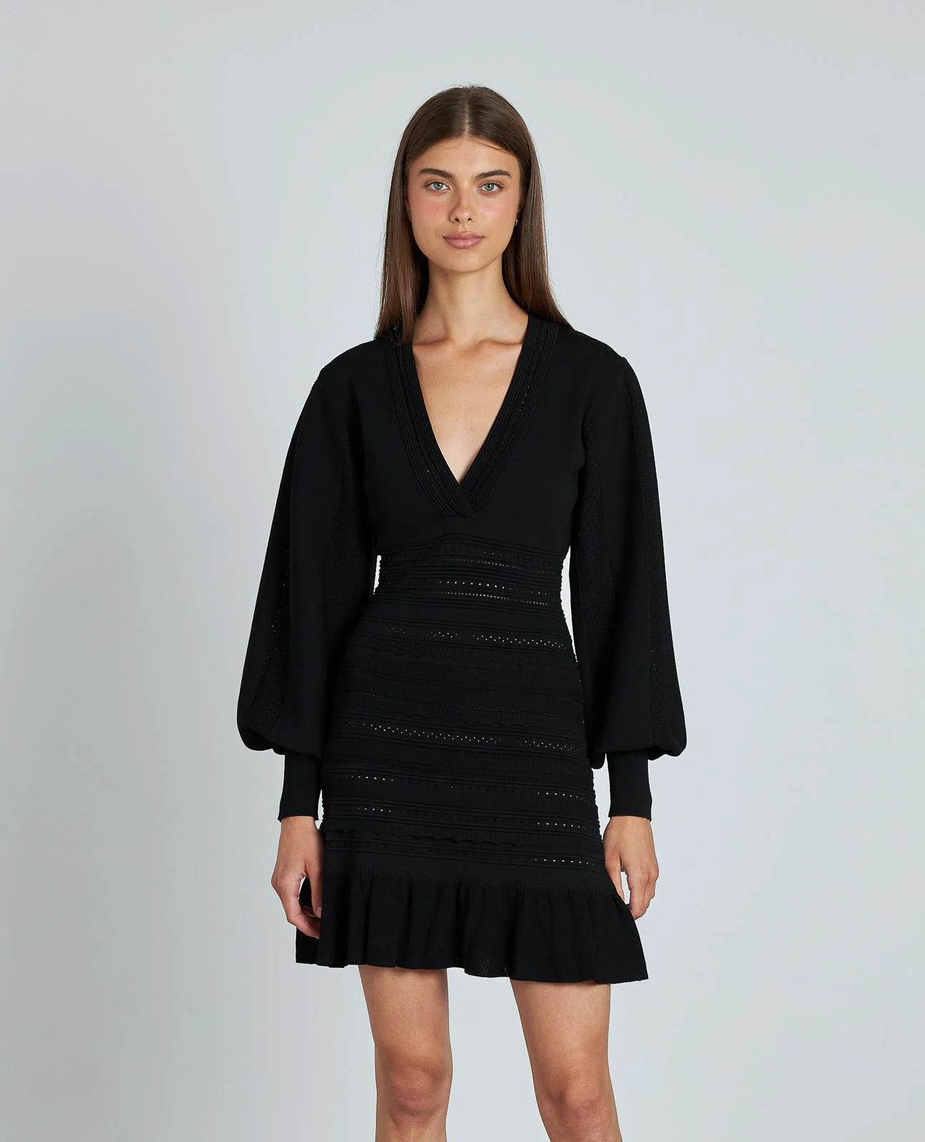 VESTIDO PUNTO VOLANTES