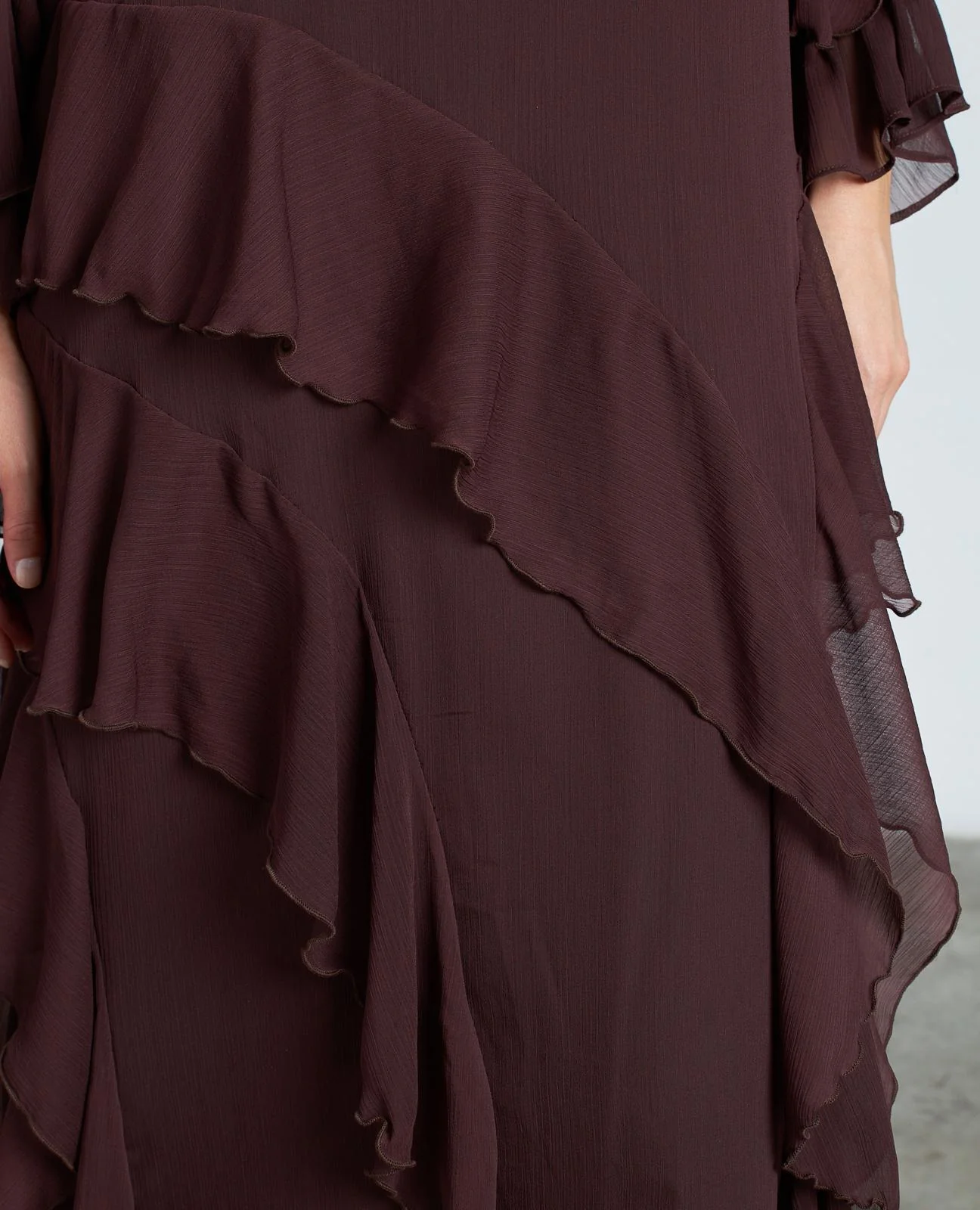 VESTIDO STRAIGHT VOLANTES - Image 4