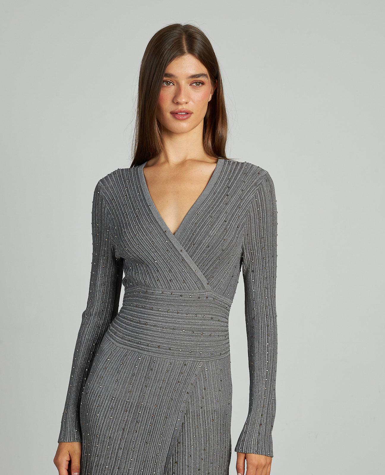 VESTIDO TACHAS AJUSTADO - Image 2