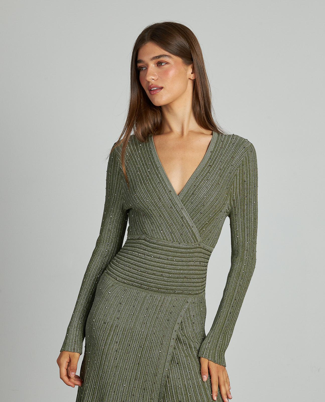 VESTIDO TACHAS AJUSTADO - Image 2