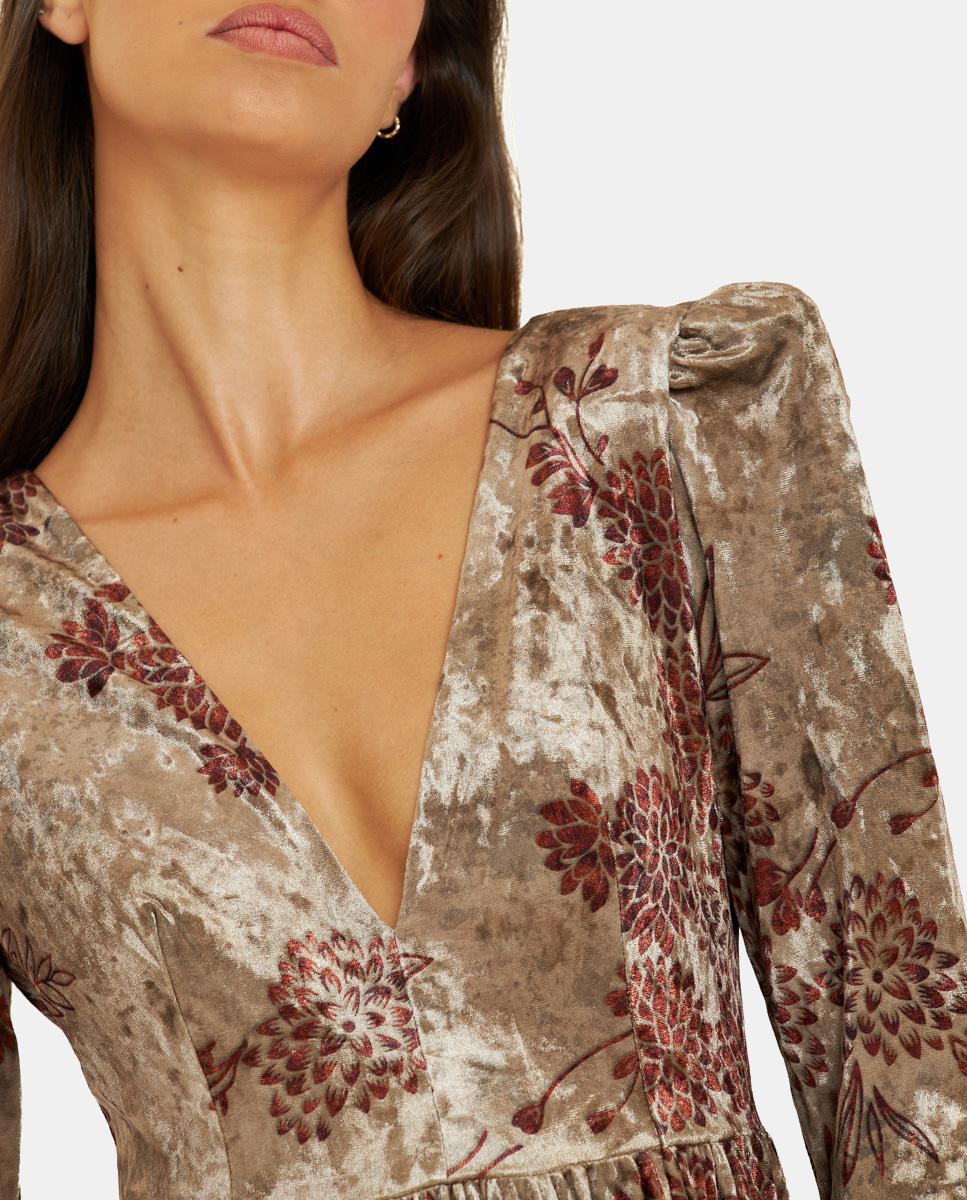VESTIDO TERCIOPLEO ESTAMPADO - Image 2