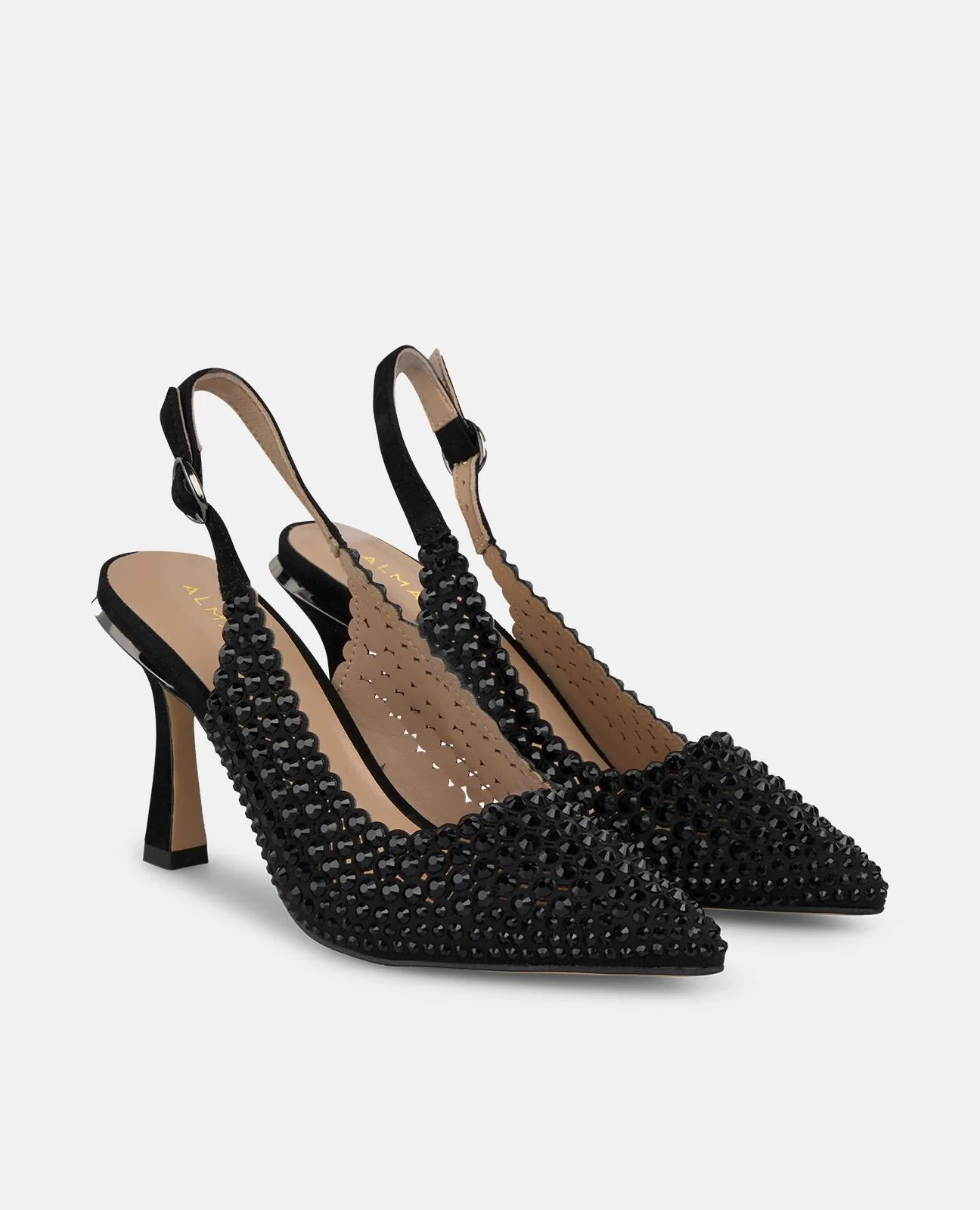 ZAPATO CON PEDRERÍA TACÓN - Image 2