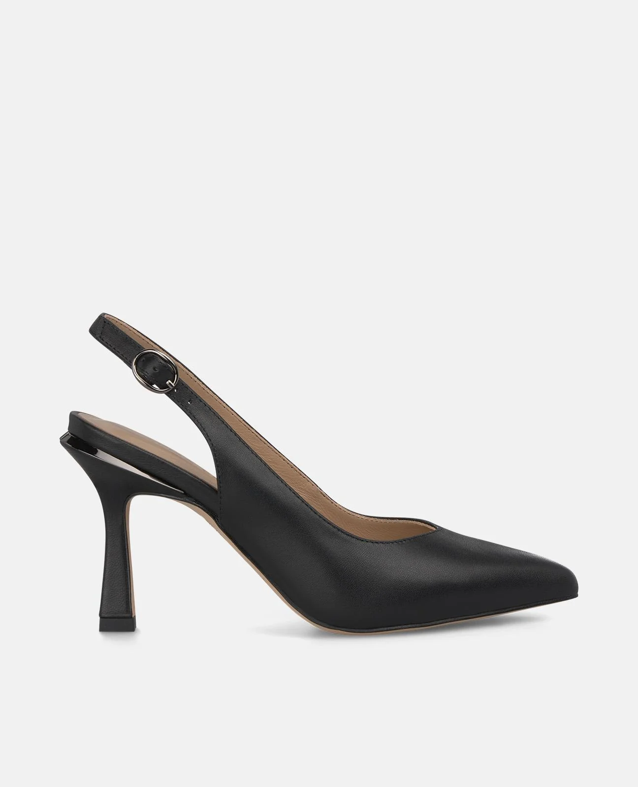 ZAPATO DESTALONADO PUNTERA AFILADA