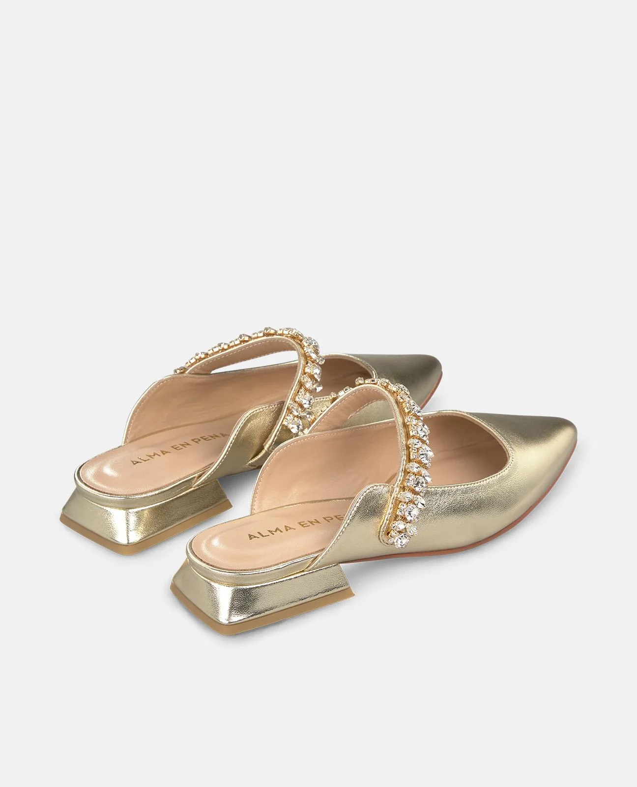 ZAPATO DESTALONADO TIRA PEDRERÍA - Image 3