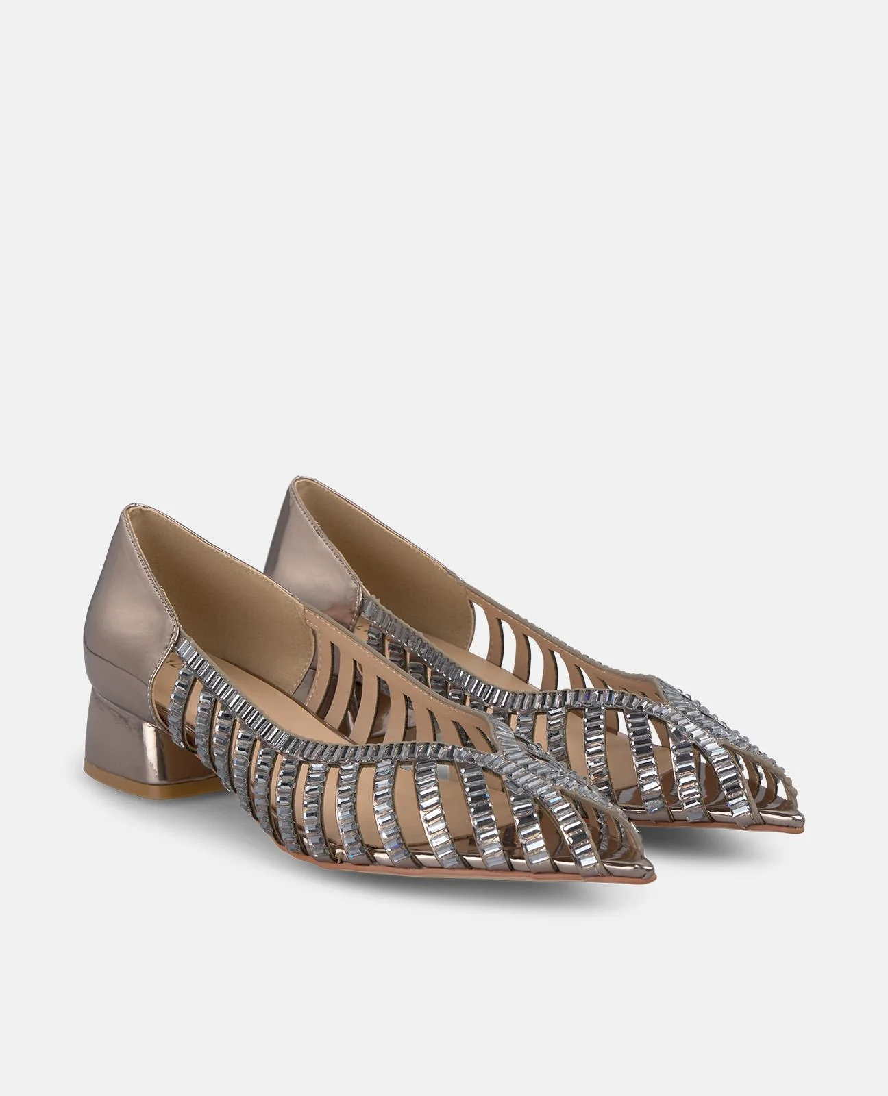 ZAPATO PLANO EFECTO ESPEJO - Image 3