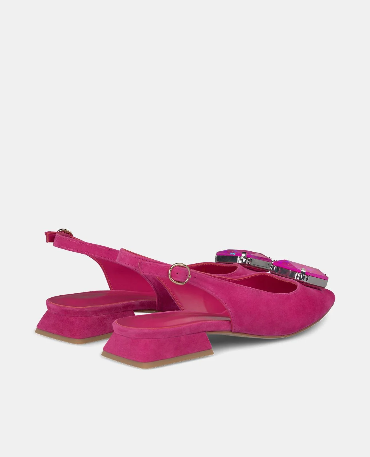 ZAPATO PLANO HEBILLA CON PEDRERÍA - Image 3