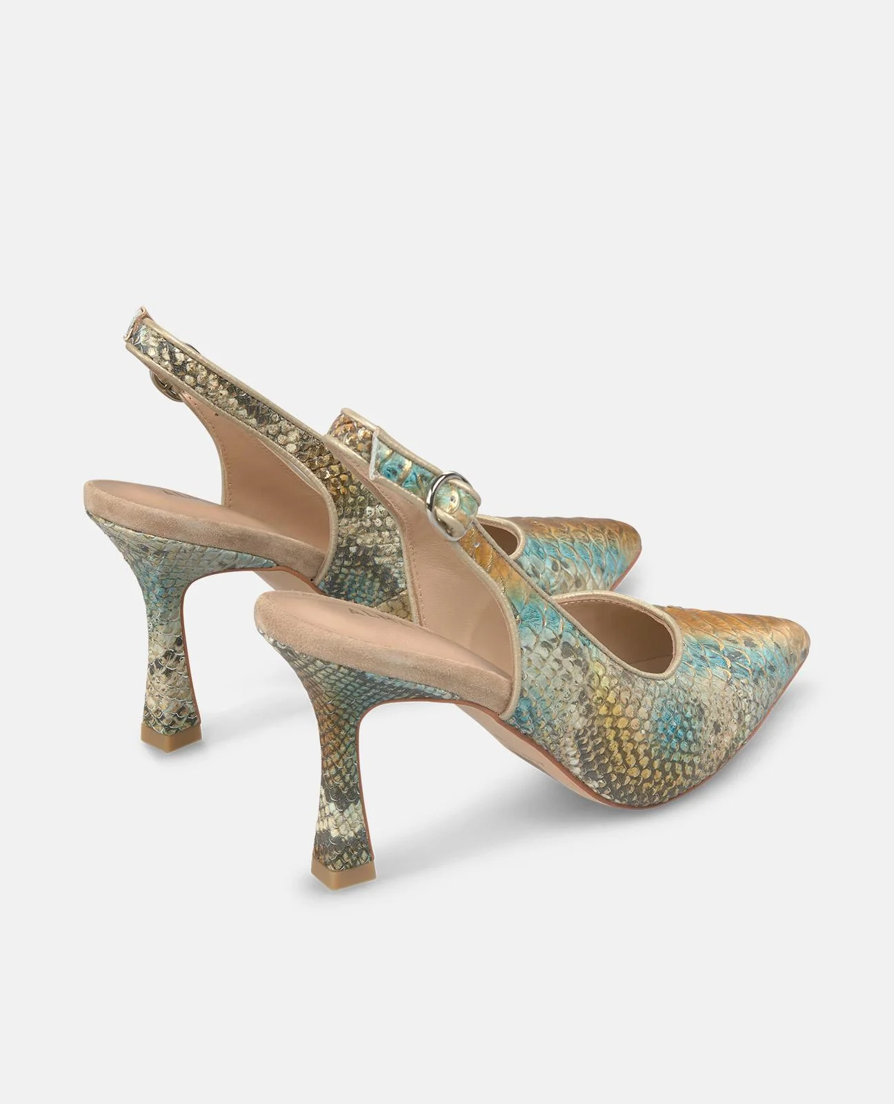 ZAPATO TACÓN AGUJA DESTALONADO - Image 4