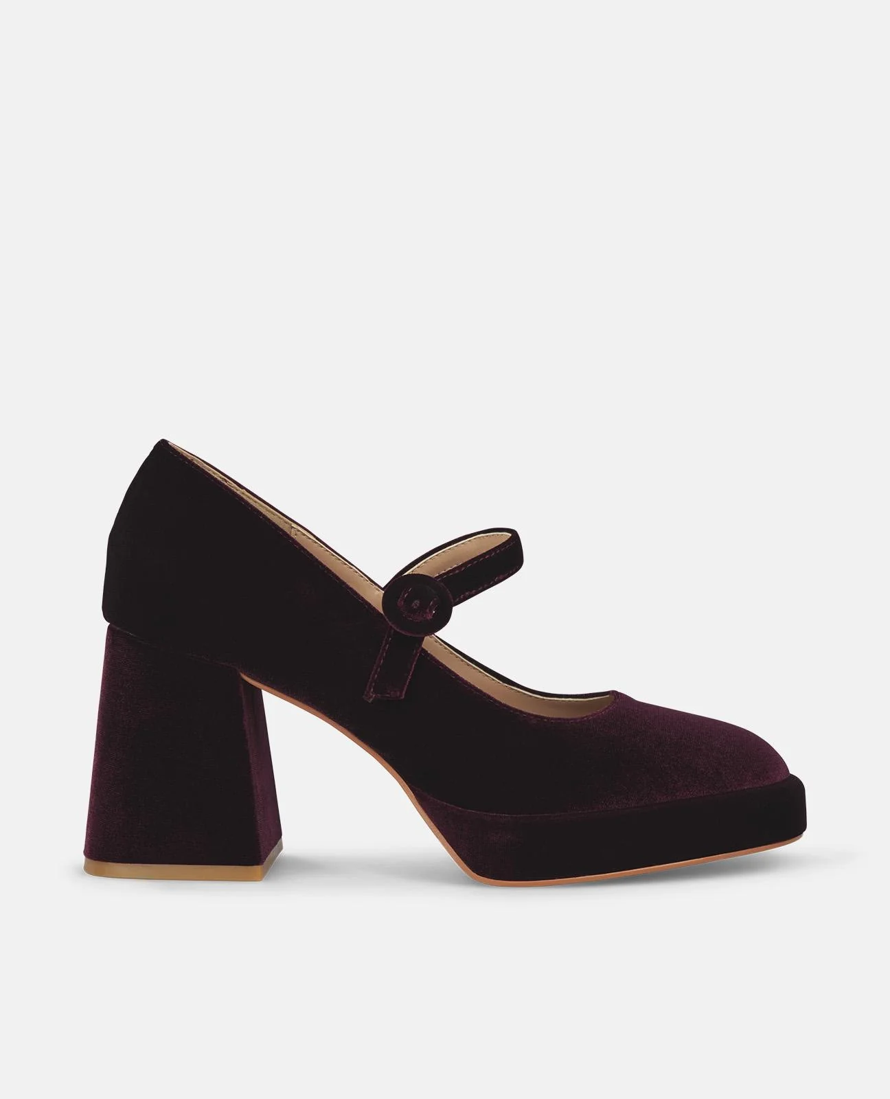 ZAPATO TACÓN ANCHO TIRA