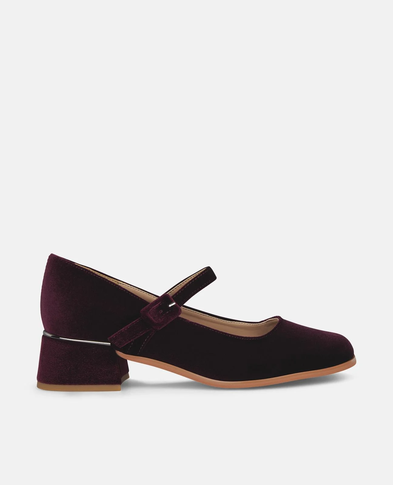 ZAPATO TACÓN BAJO TIRA
