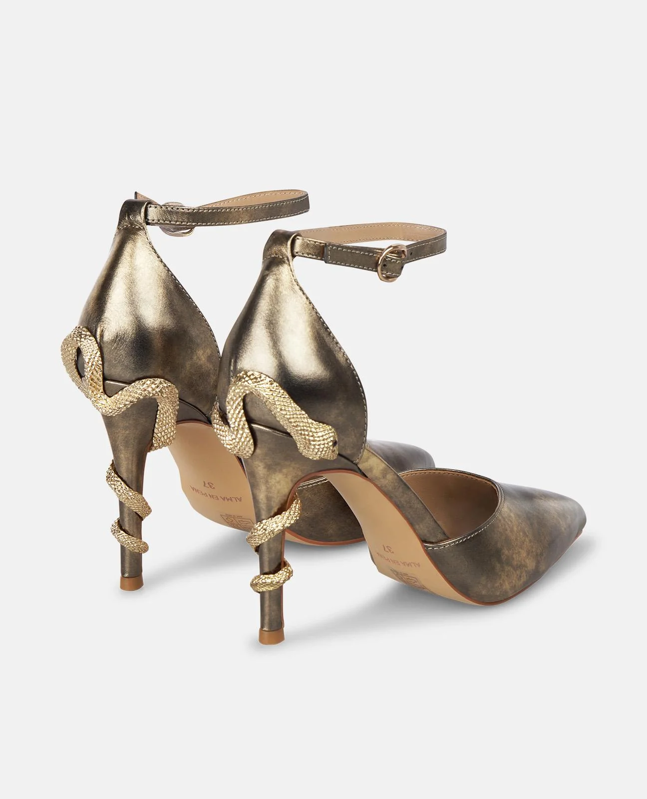 ZAPATO TACÓN CON SERPIENTE - Image 3
