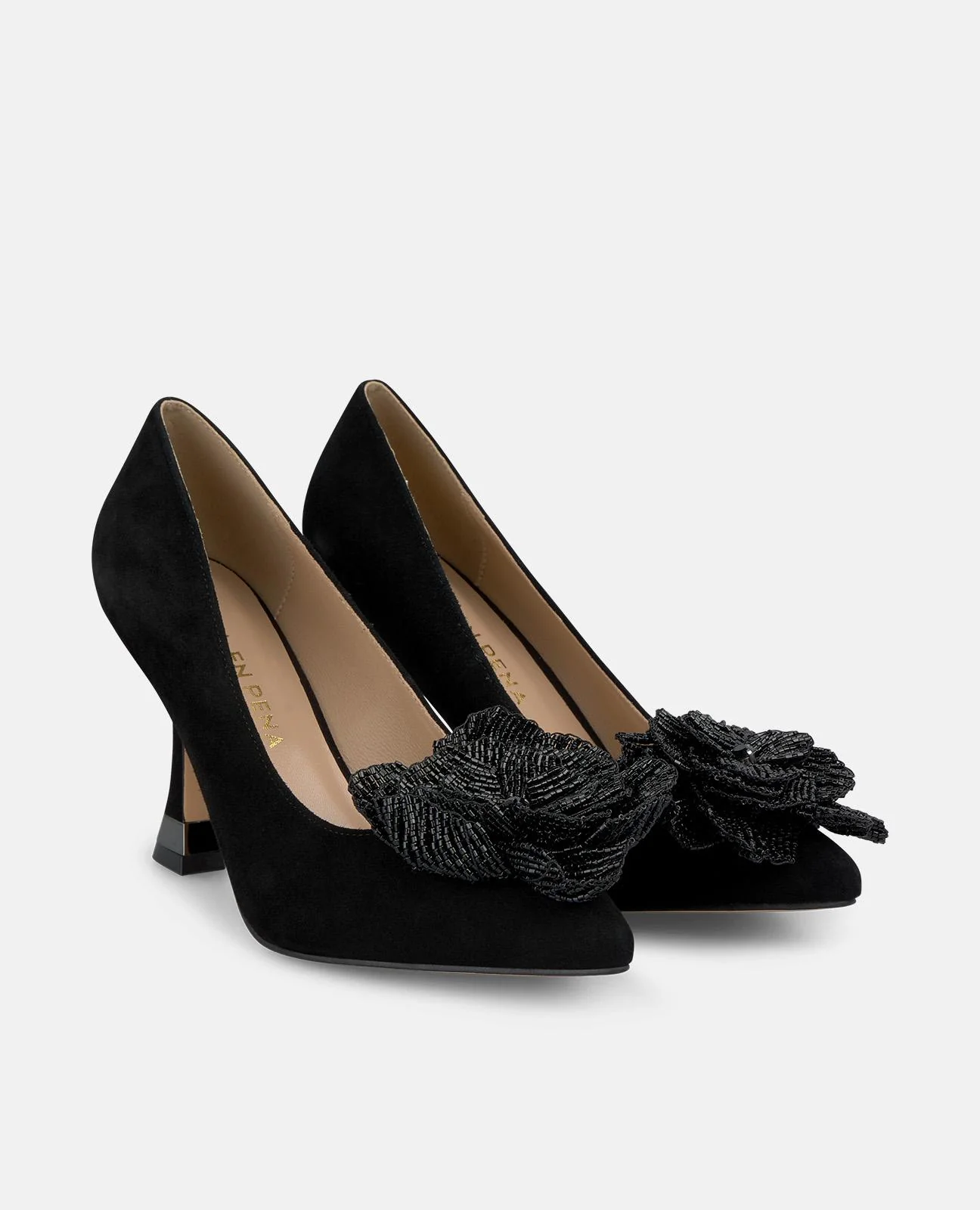 ZAPATO TACÓN FLOR ABALORIOS - Image 2