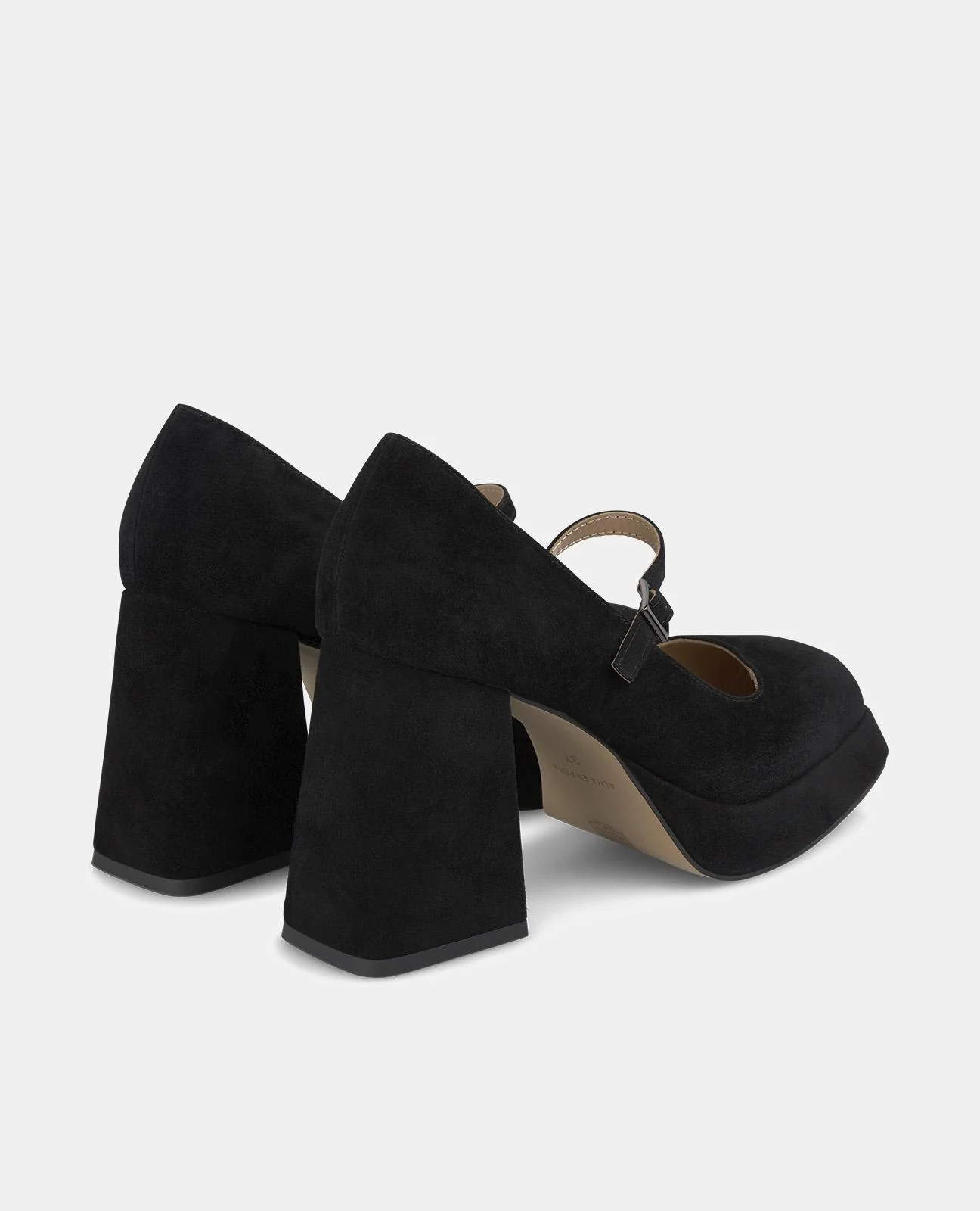 ZAPATO TACÓN PLATAFORMA CON HEBILLA - Image 3