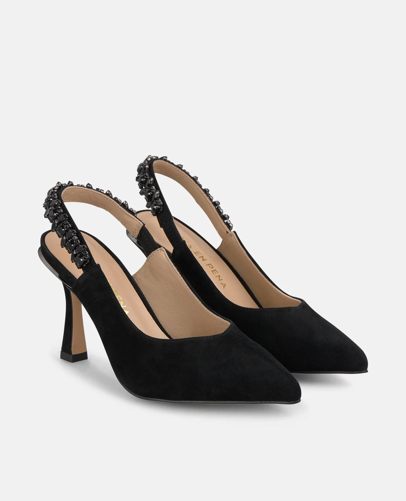 ZAPATO TACÓN TIRA CON PEDRERÍA - Image 2