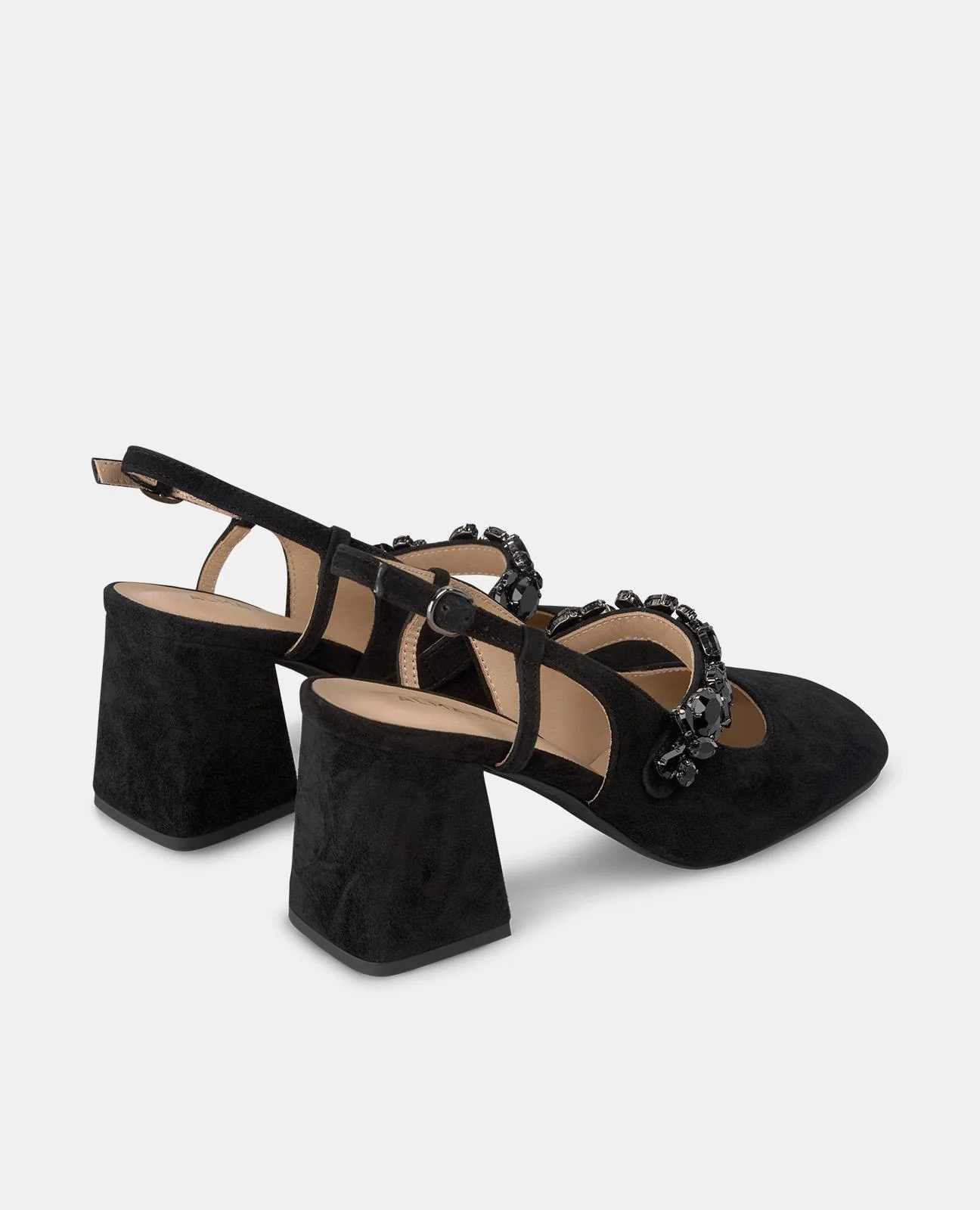 ZAPATO TACÓN TIRA DETALLE PEDRERÍA - Image 3